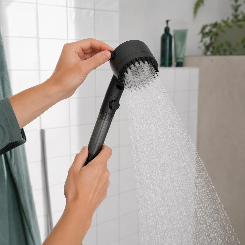 New shower head with a fine, even spray